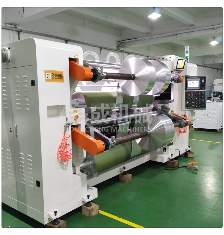 DC-SLM-1850微電腦控制立式鋁箔分切機、銅箔分切機、分剪機、裁切機、分條機